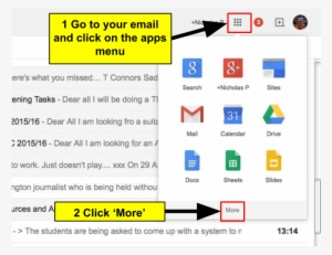 Logging On To Google Classroom - Google Logo