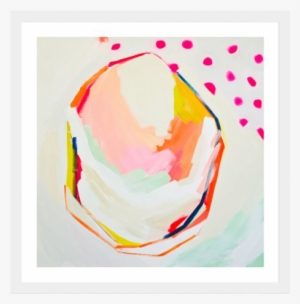 Pink Polka Dot S35 By Britt Bass Turner - Visual Arts