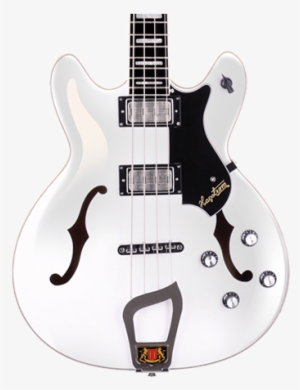 Hagstrom Viking Bass Hero White Gloss - Hagstrom Viking Bass White