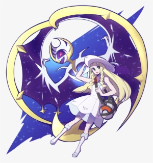 Lunala - Pokemon Sun And Moon Lillie And Lunala