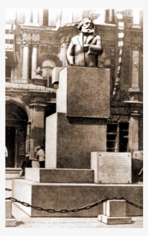 Brutalist Monument To Karl Marx That Stood In Kiev, - Karl Marx