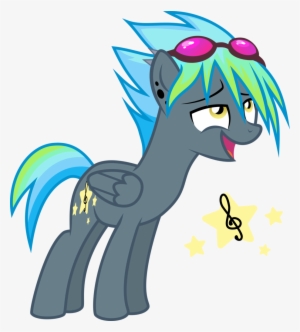 Xebck, Cutie Mark, Goggles, Oc, Oc - Mlp Rainbow Dash X Thunderlane