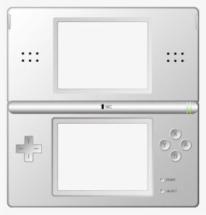 Free Download Nintendo Ds Template Clipart Nintendo - Nintendo Ds Lite Template
