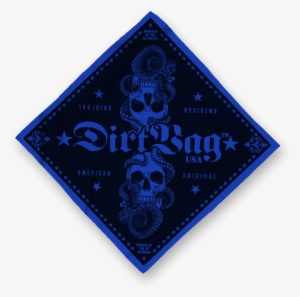 Mosh Rag Bandana - Plectrum Dunlop Dirtbag .60 Mm Flying Skull