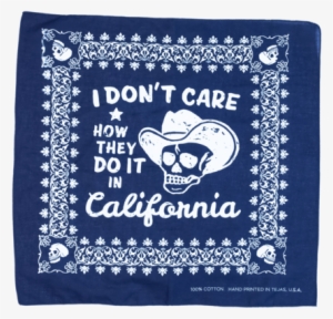 Don't Care Bandana - T-shirt