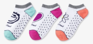 3-pack Women's Jake, Daisy, Heart Low Cut Socks - Sock