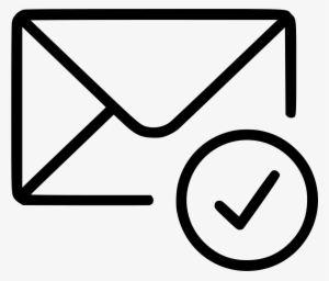 Check Aprove Mail Email Envelope Message Comments - Mail Icon