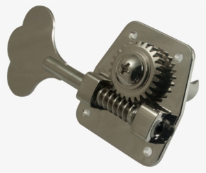 Gotoh, Large Nickel For Bass, 4 In A Line - Gotoh Vintage Bass Machine Head