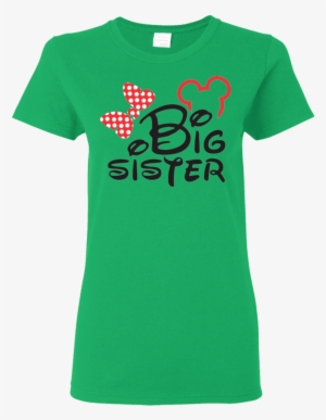 Big Sister Mickey For Light Colored T-shirt - T Shirts Mexico Rusia 2018