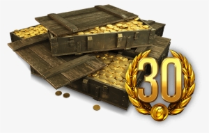 Gold Crate - Crate Of Gold Coins