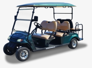 Motoev 6 Passenger Back To Back Golf Cart- Non Street - Golf Cart