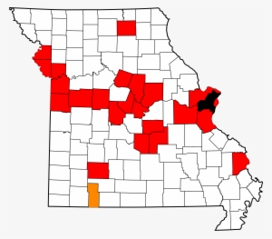 Clip Royalty Free Library File H N By County Wikimedia - Missouri Map Png
