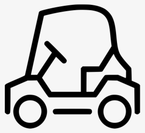 Golf Car Cart Electric Comments - Golf Car Icon Svg