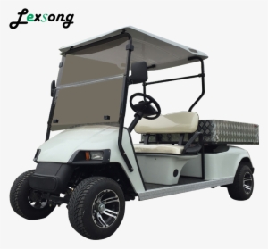 2 Seat Motorized Electric Utility Golf Cart With Long - Golf