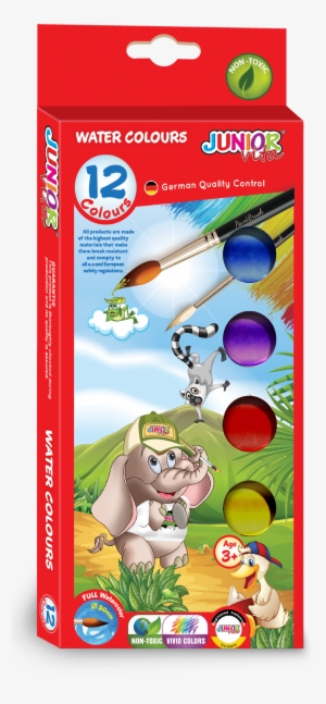 Junior Vita 12 Watercolor Set - Stickers Autocollant Ou Affiche Poster Animaux Acrobate