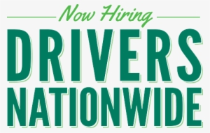 Now Hiring Team Drivers Nationwide - We Are Hiring Drivers