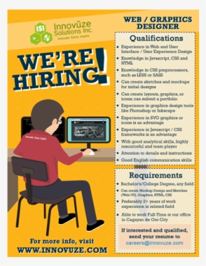 Innouvuze Solutions, Inc Is Now Hiring In Cdo - Innovuze Solutions Inc.