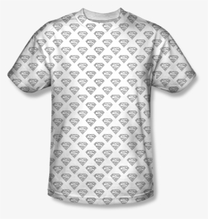 Superman - Shields All Over T-shirt Size M