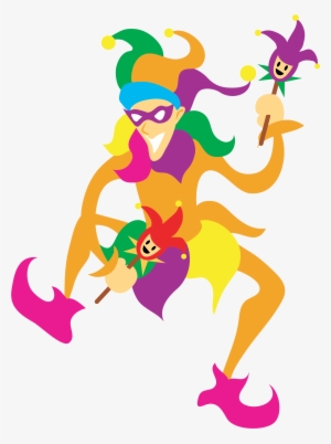Mardi Gras Jester - Jester Clipart Transparent