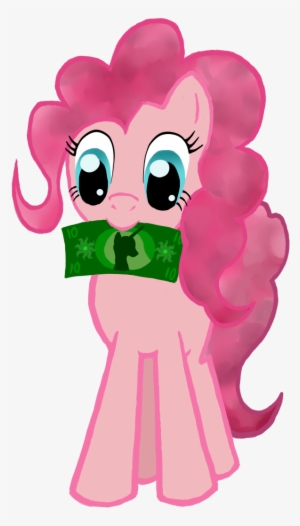 Empyu, Dollar, Money, Mouth Hold, Pinkie Pie, Safe, - Cartoon
