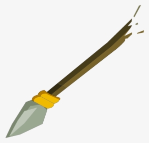 Broken Spear - Cartoon Spear Png