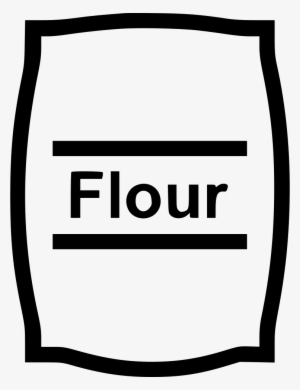 Flour Bag Comments - Black And White Flour Clipart