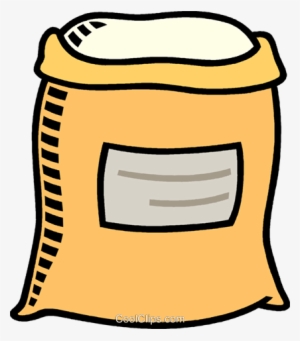 Flour Royalty Free Vector Clip Art Illustration Vc009981 - Flour Clipart Transparent Background