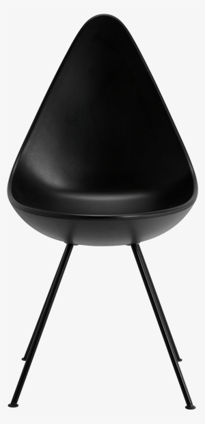 Drop™ - Fritz Hansen Drop Black Leather