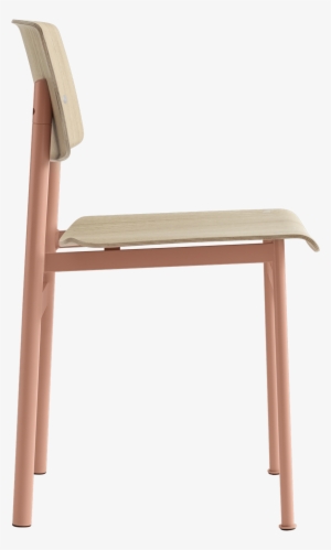 Crafted With Precision - Loft Chair - Set Of 2 Dusty Rose/oak By Thomas Bentzen