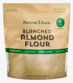 Blanched Almond Flour - Nature's Eats Sliced Almonds, 24 Oz