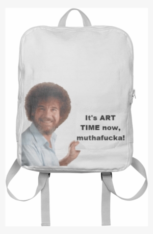 Bob Ross Backpack $65 - Bob Ross The Joy