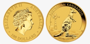 The - 1 Oz Australian Gold Kangaroo Coin