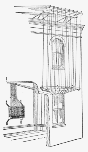 Psm V70 D526 Telephone Wiring Through The Window - Technical Drawing