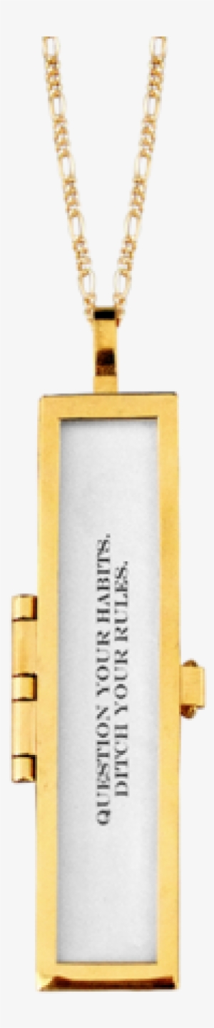 <<gold-dipped Brass>> - Pendant