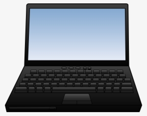 Laptop Computer Design - Clip Art Laptop Computer