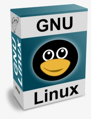 Gnu Linux Box Svg Clip Arts 456 X 597 Px