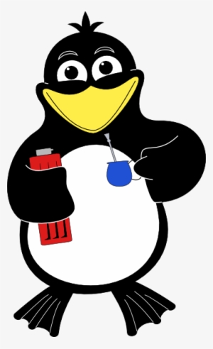Penguin Tux Linux Svg Clip Arts 360 X 591 Px