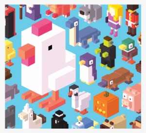 Characters From The Game Crossy Road - Crossy Road