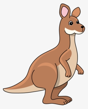 Kangaroo Cartoon Png Image Background - Kangaroo Cartoon Png