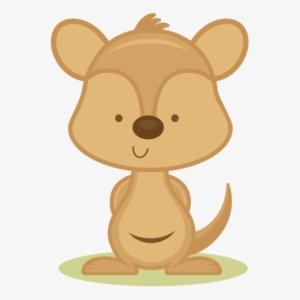 Kangaroo Svg Cutting File Kangaroo Svg Cut File For - Cute Kangaroo Transparent Background