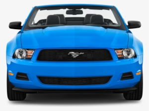 1 Png - Black Ford Mustang Front
