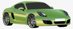 Porsche Vector Illustrator Clip Art Free Stock - Porsche Cayman Vector