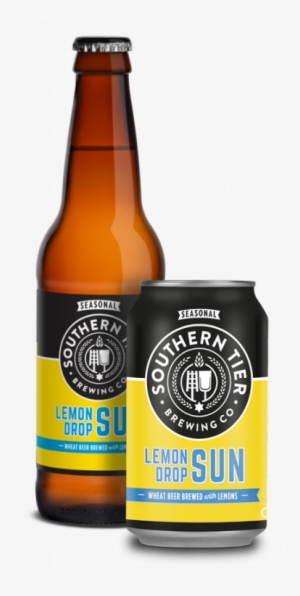 Lemon Drop Sun Wheat Beer - Mrockstardesigns Southern Tier Brewing Upcycled Keychain