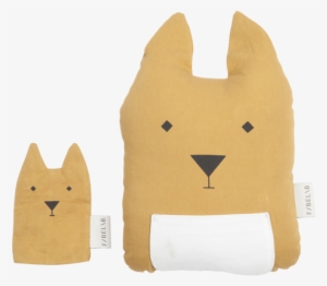 Fabelab Animal Friends Cushion - Fabelab Pude, Animal - Kangaroo & Joey