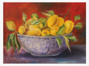 Lemons In Bowl