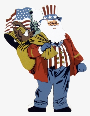 When Did You Find Out That Santa Isn't Real For Many, - Uncle Sam Santa Png