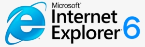 Internet Explorer Logo 6 - Microsoft Internet Explorer 6 Logo