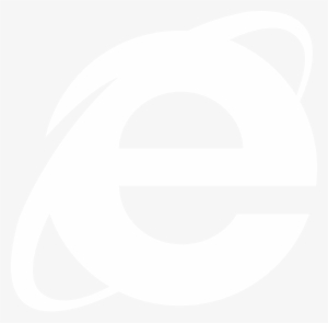 Internet Explorer Logo Black And White - Twitter White Icon Png