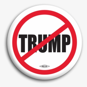 No Trump Button - Anti Trump