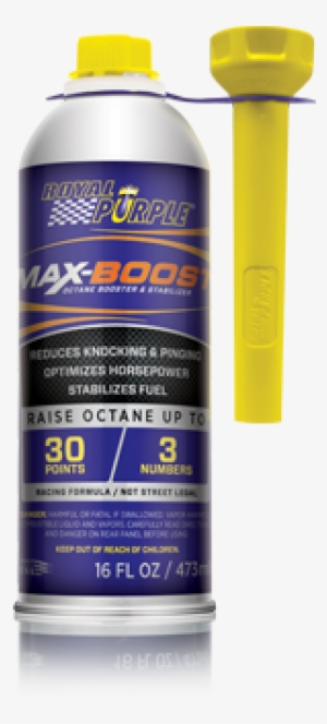 Max-boost<sup>™</sup> Octane Booster & Fuel System - Royal Purple Octane Booster